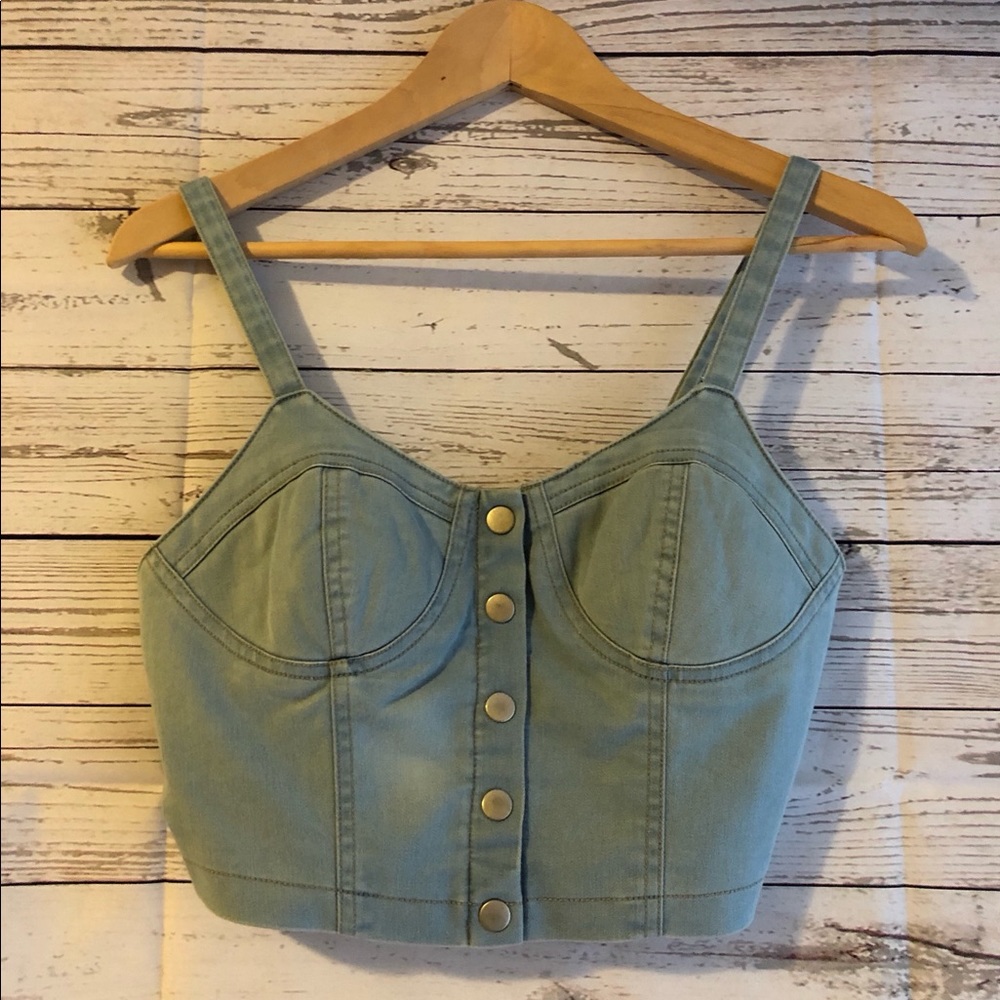 Top jean forever21 summer look